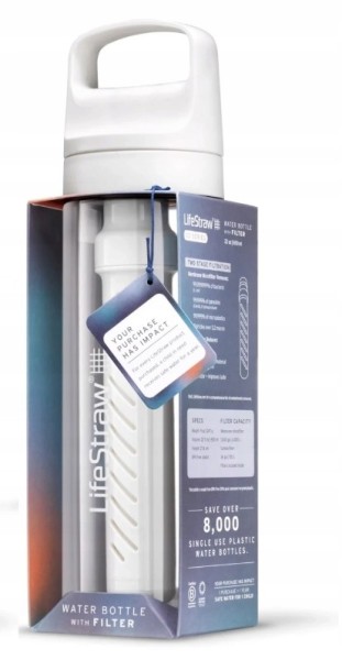 LifeStraw Go 2.0 0.65L Clear butelka z filtrem