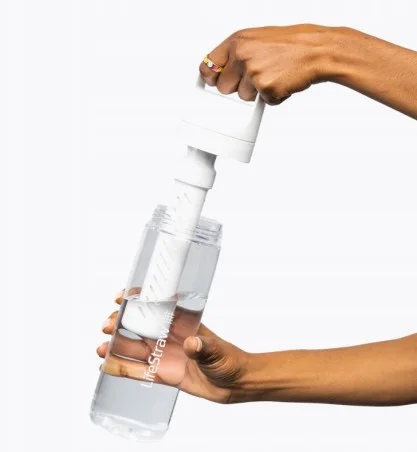 Butelka na wodę z filtrem LifeStraw Go 2.0 0.65L Clear - Przezroczysta