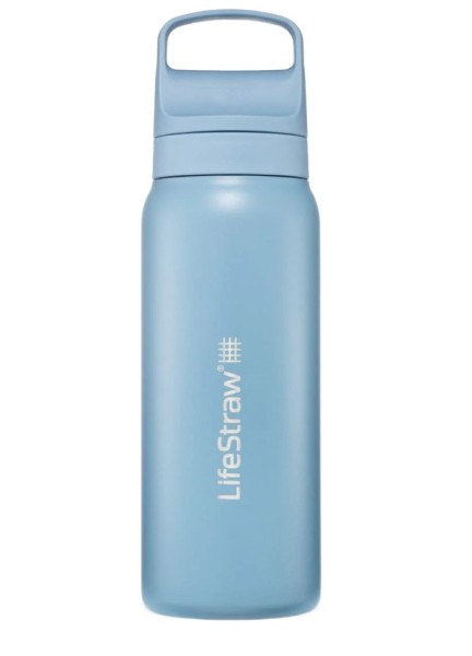 Butelka LifeStraw Go 2.0 Steel 0.7L Błękitny