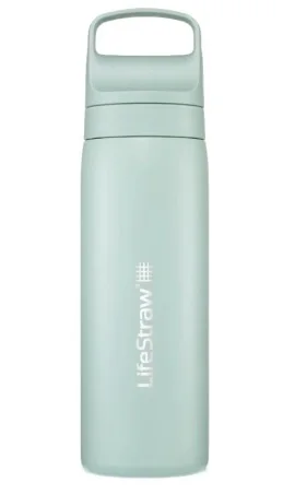 Butelka na wodę z filtrem LifeStraw Go 2.0 Steel 0.5L Seafoam - Morska