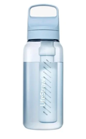 Butelka na wodę z filtrem LifeStraw Go 2.0 1L Icelandic Blue - Błękitna