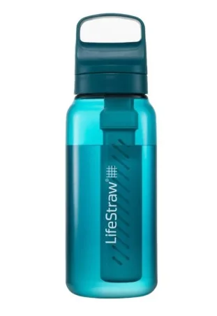 Butelka na wodę z filtrem LifeStraw Go 2.0 1L Laguna Teal - Turkusowa