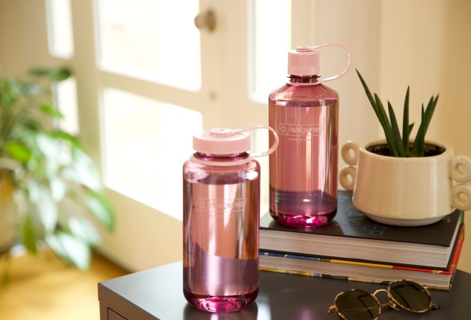 Butelka Nalgene Wide Mouth Sustain 400 ml Cherry Blossom