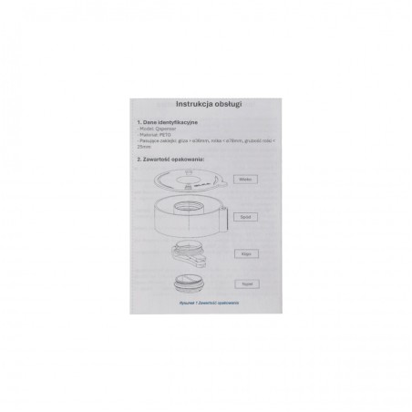 Modułowy dyspenser Qspenser do zaklejek, czarny