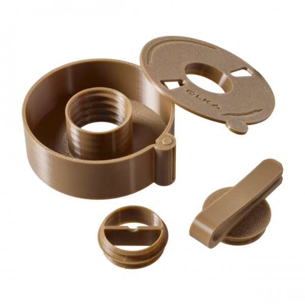 Modułowy dyspenser Qspenser do zaklejek strzeleckich - Brązowy