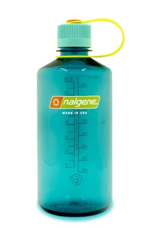 Butelka na wodę Nalgene Narrow Mouth Sustain 1L - Cerulean