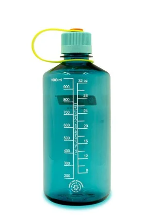 Butelka na wodę Nalgene Narrow Mouth Sustain 1L - Cerulean