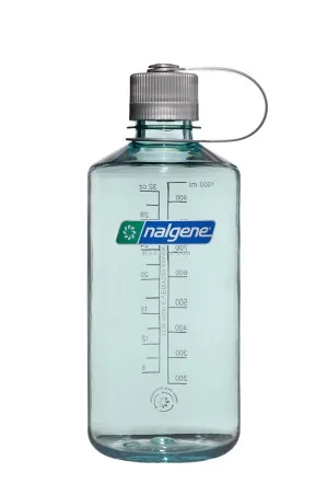 Butelka na wodę Nalgene Narrow Mouth Sustain 1L - Seafoam
