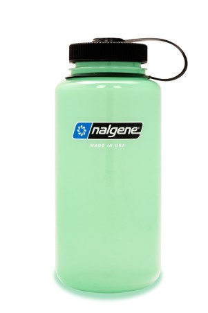 Nalgene Wide Mouth Sustain 1L Glow Green - Butelka