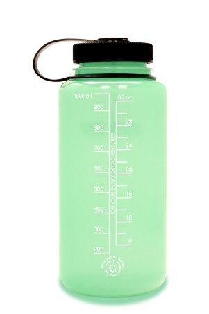 Nalgene Wide Mouth Sustain 1L Glow Green Bottle