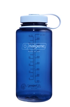 Nalgene Wide Mouth Sustain Indigo 1L - eco-friendly bottle