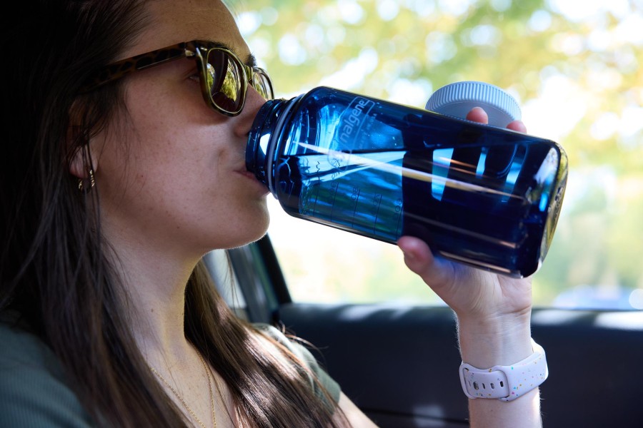 Nalgene Wide Mouth Sustain - Indigo 1L Eco Bottle