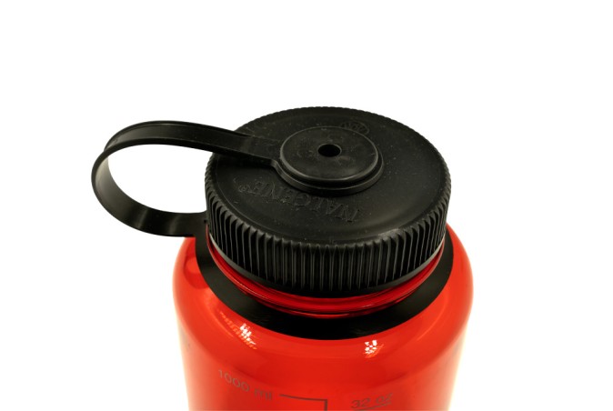 Butelka na wodę Nalgene Wide Mouth Sustain 1L - Red