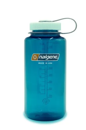 Butelka na wodę Nalgene Wide Mouth Sustain 1L - Trout Green