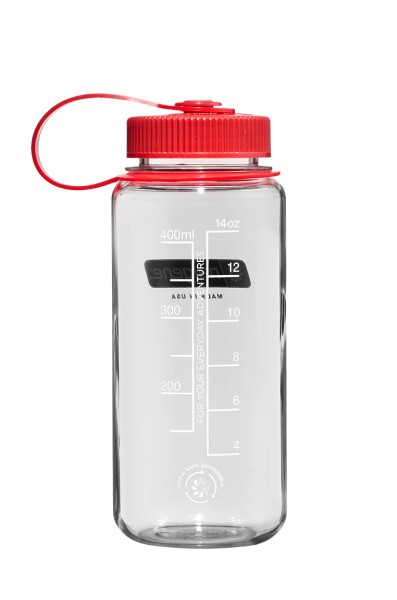 Butelka Nalgene Wide Mouth Sustain Clear 0,5L Tritan Renew
