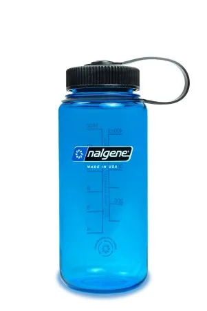Butelka na wodę Nalgene Wide Mouth Sustain 400ml - Blue