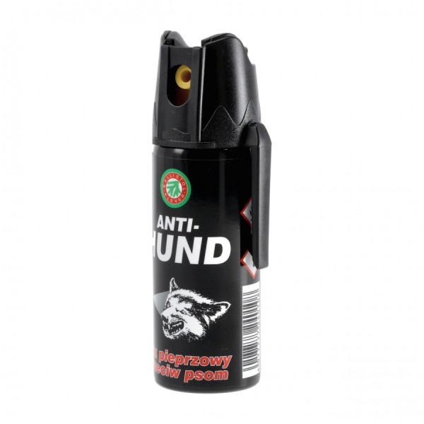 Gaz pieprzowy na psy i wilki Klever Anty-dog Stożek 50 ml