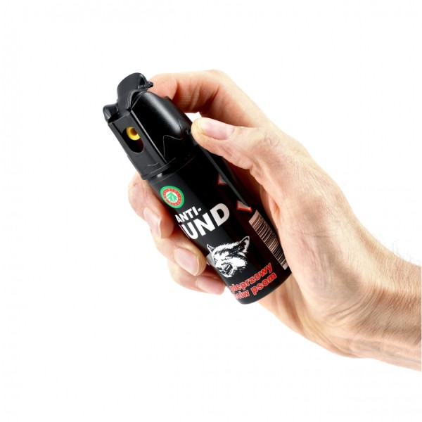 Gaz pieprzowy na psy i wilki Klever Anty-dog Stożek 50 ml