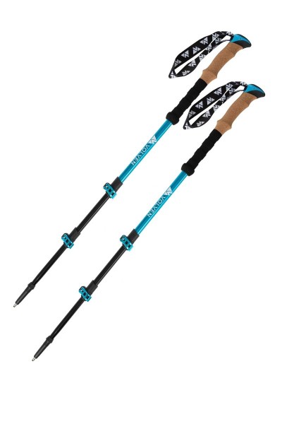 Volven Adventure Cork kije trekkingowe, kolor niebieski