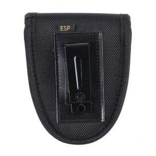 Pokrowiec na kajdanki HMH-01 z klipsem, czarny 2