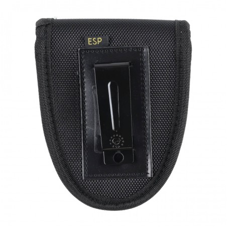 Pokrowiec na kajdanki HMH-01 z klipsem, czarny