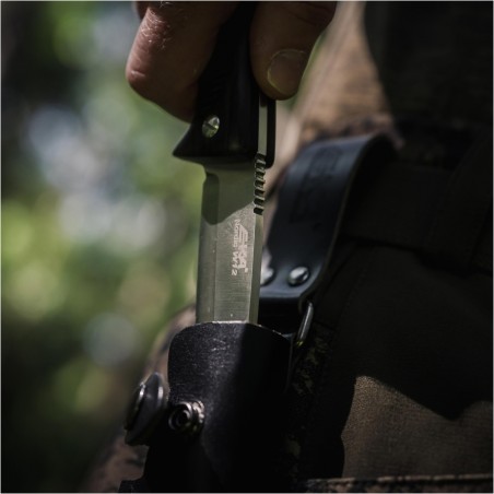 Nóż myśliwski Eka Nordic W12 Wood - Stal Nierdzewna Sandvik 58