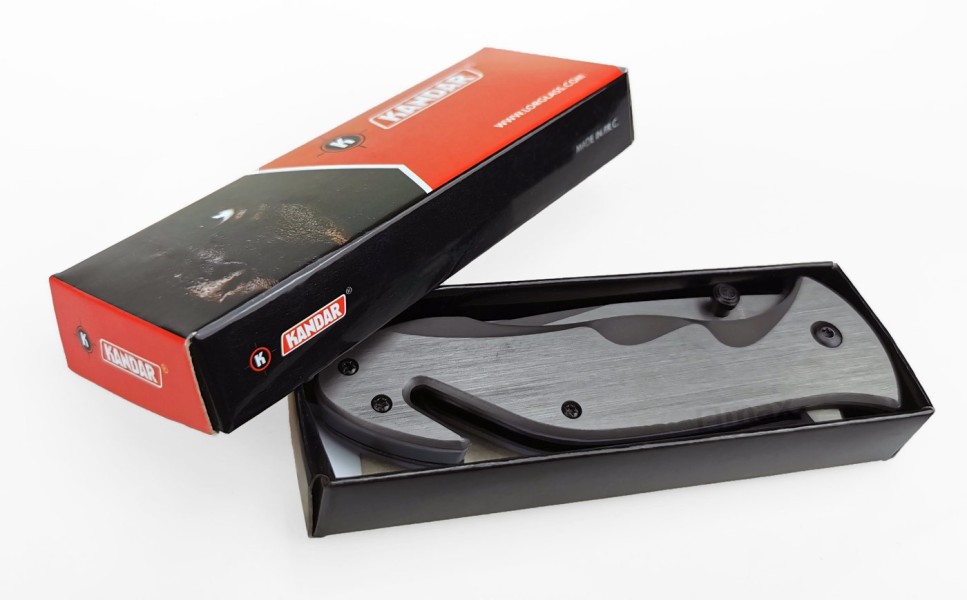 Nóż KANDAR N371 ratowniczy, stal 440