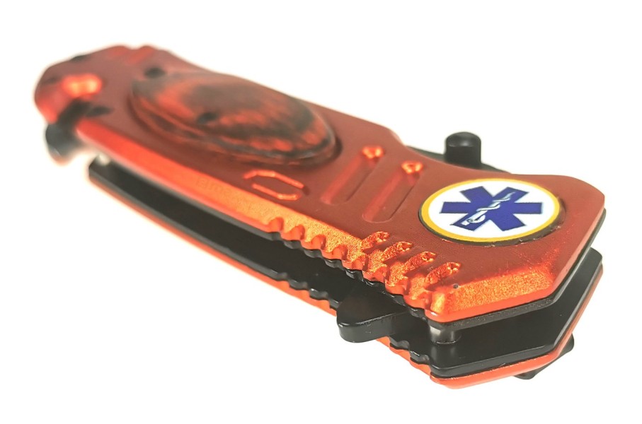 Nóż KANDAR N415 ratowniczy składany