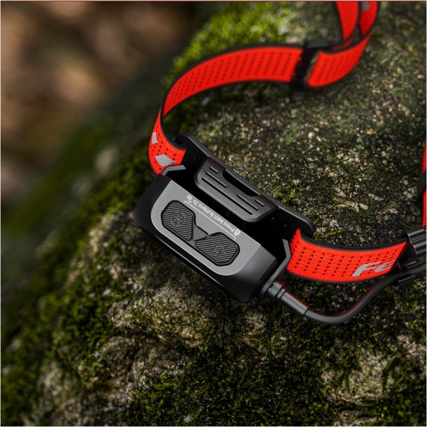 Latarka czołowa Fenix HP12R-T Czerwona - 1300lm...