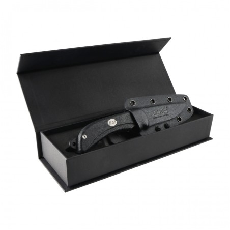 Nóż myśliwski Eka Swingblade G5 Czarny - Stal Nierdzewna Sandvik 12C27