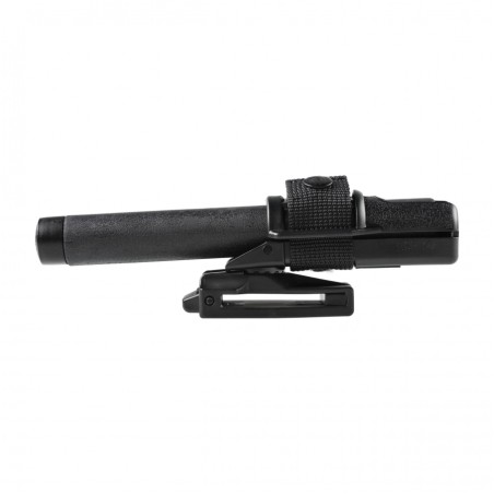 Pałka teleskopowa ESP Friction Lock 21" Czarna z rękojeścią imitującą skórę - Stal Hartowana