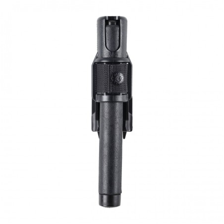 Pałka teleskopowa ESP Friction Lock 21" Czarna z rękojeścią imitującą skórę - Stal Hartowana