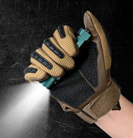 Latarka diodowa ACEBEAM K1 Światło Białe Zielone UV Zielona - 1000lm 223m