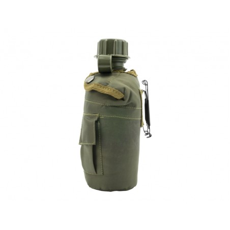 Manierka w pokrowcu MFH 1L - Oliwkowa