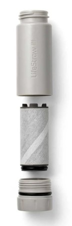 Adapter z wkładem węglowym LifeStraw do filtrów Peak Solo, Gravity i Squeeze