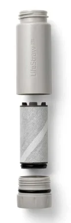 Adapter z wkładem węglowym LifeStraw do filtrów Peak Solo, Gravity i Squeeze