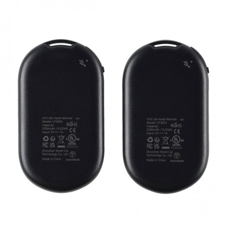 Ogrzewacz elektroniczny do rąk Ocoopa UT3 Lite - Czarny w kwiaty