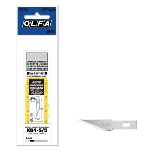 Ostrza do skalpela OLFA KB4-S/5, AK-4 8 mm, 5 szt