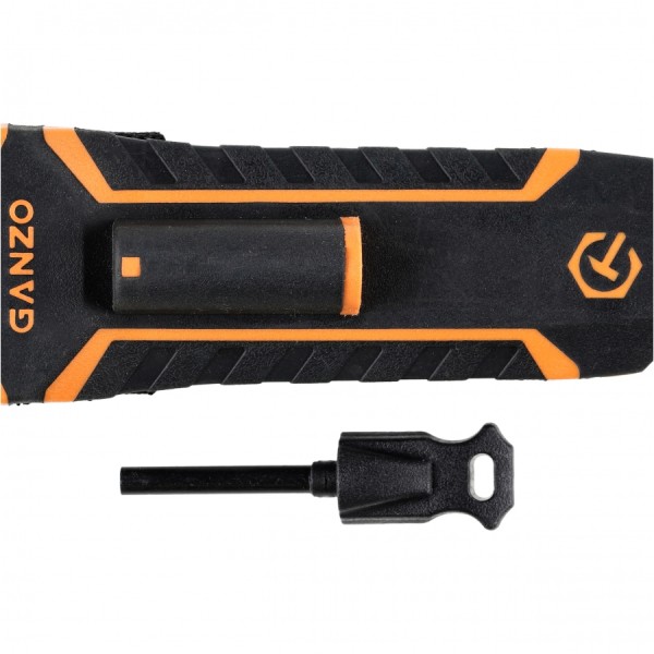 Nóż bushcraft Ganzo G8012V2-OR - Stal...