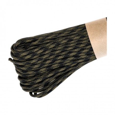 Linka Paracord EDCX 550 Type III 30 m - Black Forest
