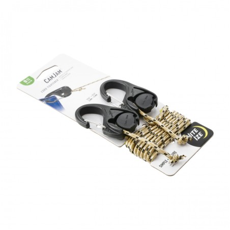 Regulowana klamra biwakowa Nite Ize CamJam 2 sztuki z Linką 2,4 m