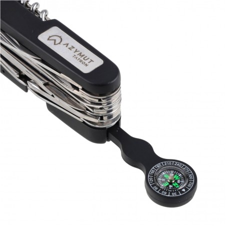 Scyzoryk Azymut Tatron 25w1 Czarny z Kaburą