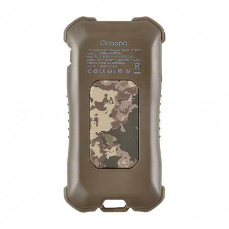 Ogrzewacz elektroniczny do rąk Ocoopa UT4 Extreme - Kamuflaż
