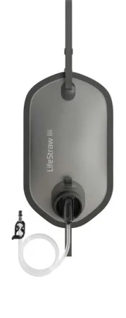 Filtr do wody grawitacyjny LifeStraw Peak Gravity Bag 8L - Szary
