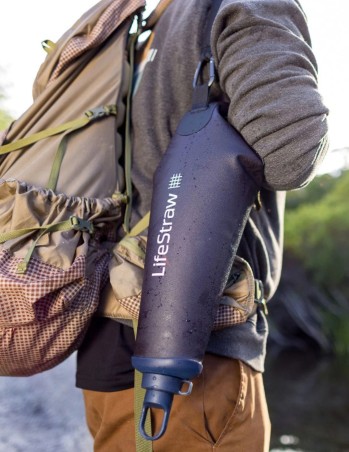 Filtr do wody grawitacyjny LifeStraw Peak Gravity Bag 3L - Szary