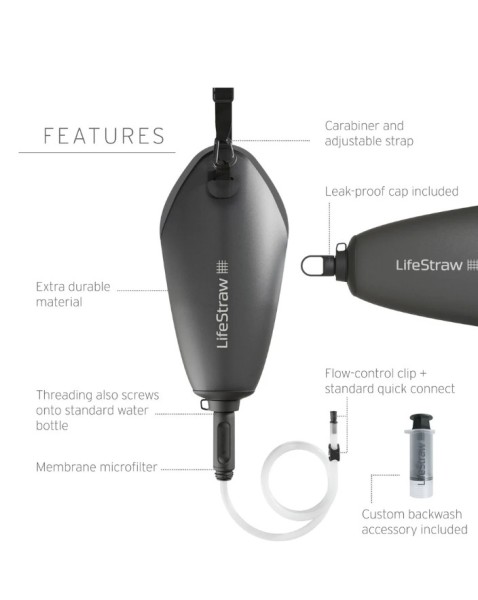 Filtr do wody grawitacyjny LifeStraw Peak...