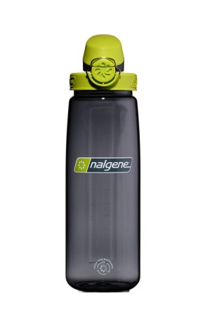 Butelka tritanowa Nalgene On-The-Fly Sustain 650ml - Charcoal Lime Cap
