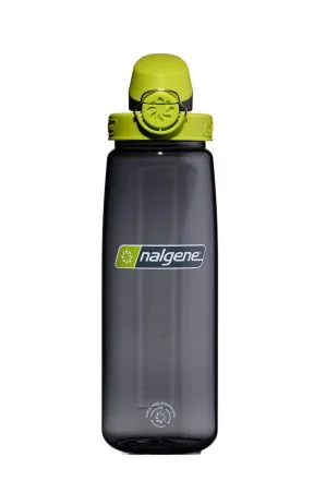 Butelka tritanowa Nalgene On-The-Fly Sustain 650ml - Charcoal Lime Cap