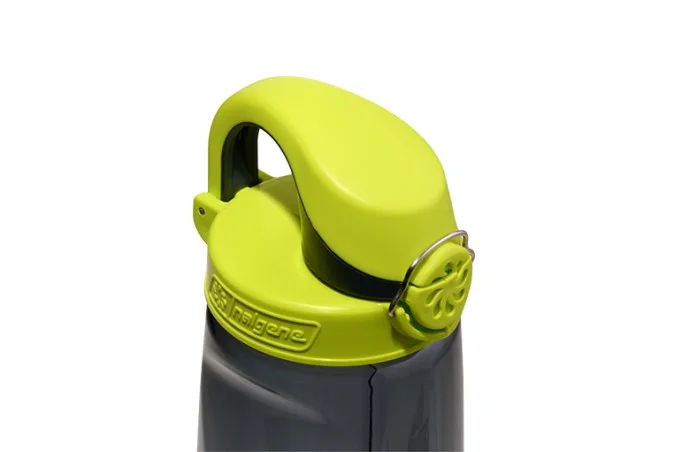 Butelka tritanowa Nalgene On-The-Fly Sustain 650ml - Charcoal Lime Cap