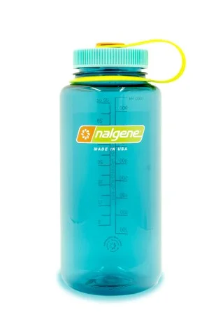 utelka tritanowa na wodę Nalgene Wide Mouth Sustain 1L - Cerulean